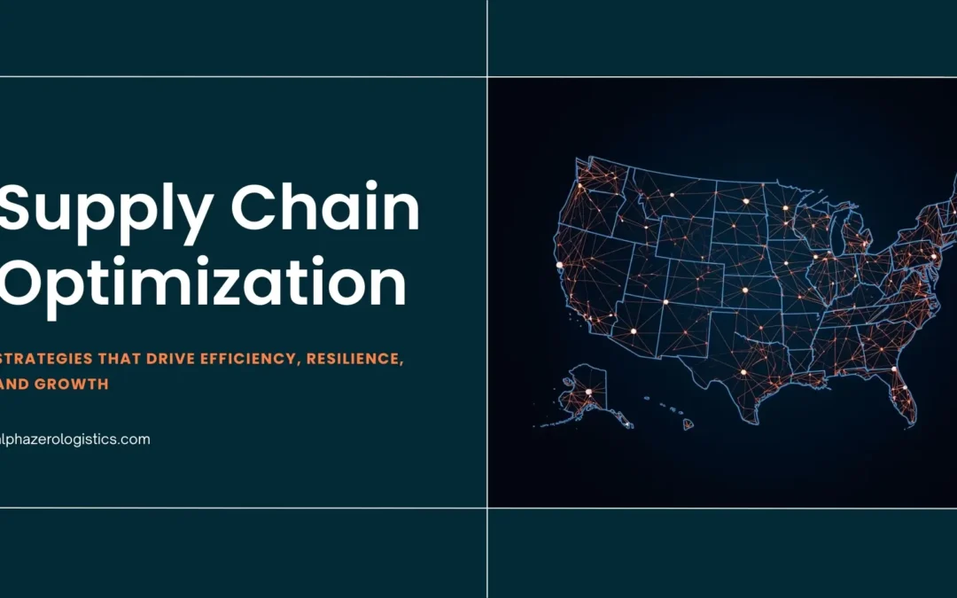 Supply Chain Optimization Strategies